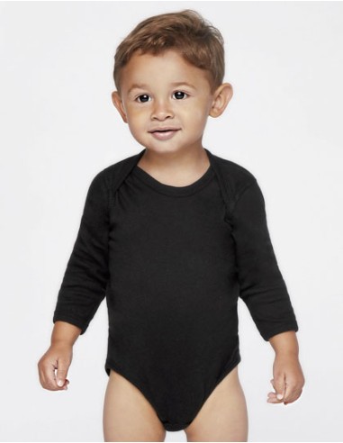 RAB-4411EU-Infant Fine Jersey Long Sleeve Bodysuit